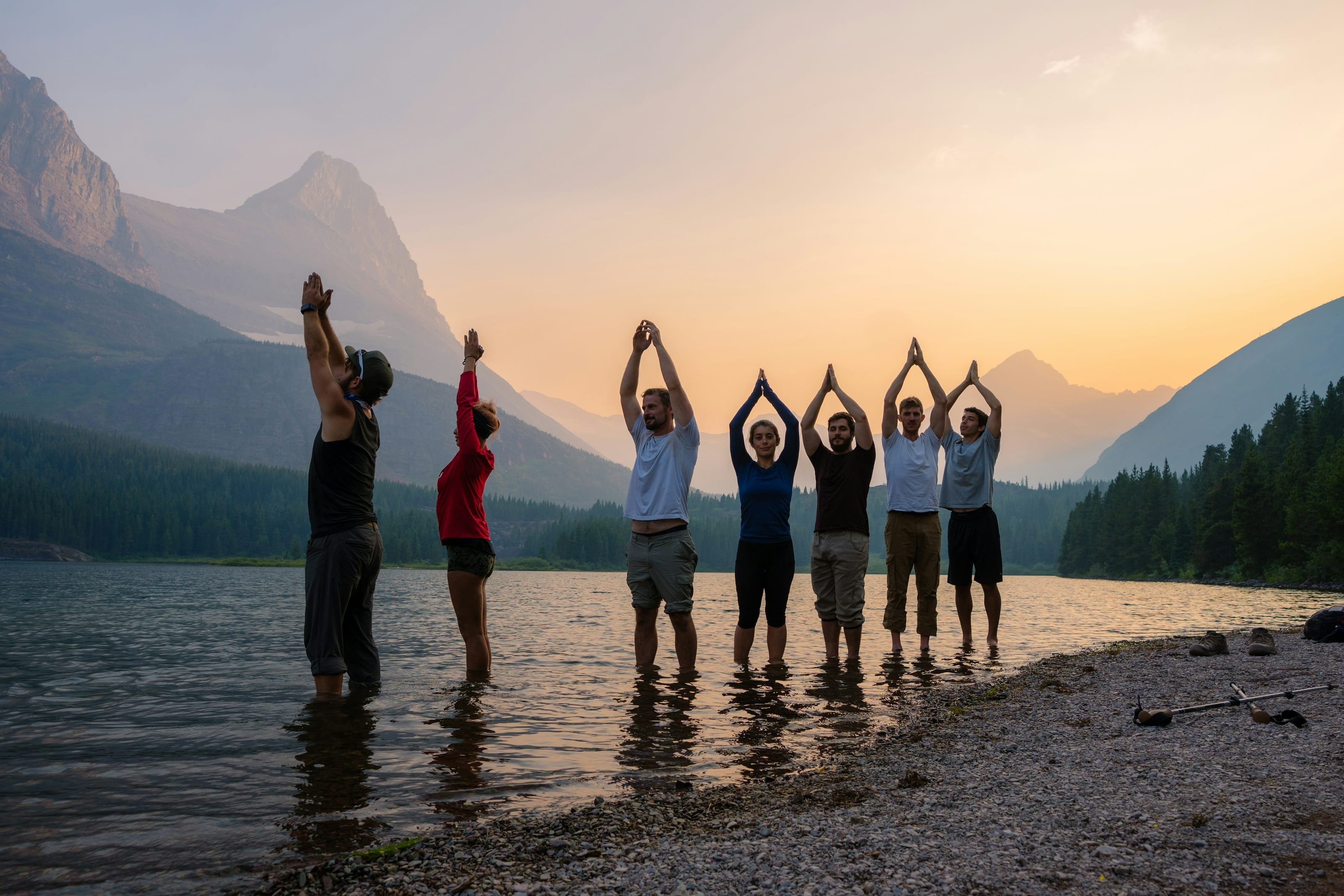 BALANCE — Outdoor yoga / mountain stillness